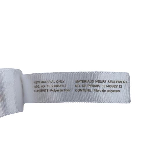 Angel Dear White Sleeping Bunny Rabbit Security Blanket Lovey 13" x 13" - Picture 6 of 11